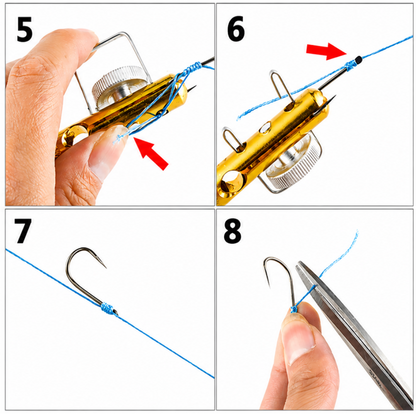 Fishing Line Knotter Hook Needle